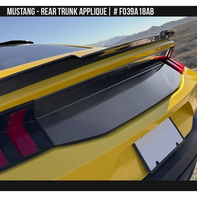 Аплікація на багажник Ford Mustang 2024 чорний AIR DESIGN FO39A18 FO39A18 фото