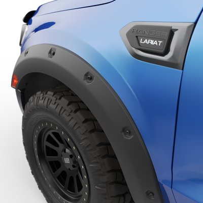 Розширювачі арок Ford Ranger USA 2019 - 2022 Bolt-On Style, чорні болти матові EGR 793555 793555 фото