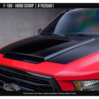 Накладка на капот Ford F-150 2015-2020 чорний AIR DESIGN FO25A01 FO25A01 фото