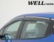 Дефлекторы окон, к-т 4 шт, с хромированным молдингом Chevrolet Bolt 2017 - 2023 Wellvisors 3-847CH027 3-847CH027 фото 2