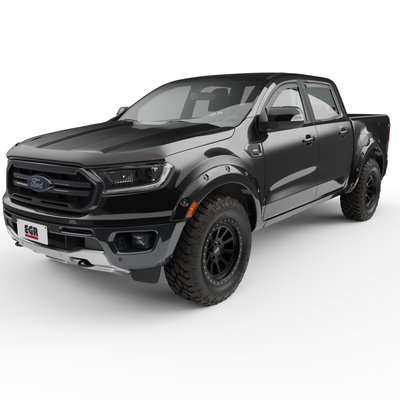Розширювачі арок Ford Ranger USA 2019 - 2022 Bolt-On Style колір Shadow Black EGR 793554-G1 793554-G1 фото