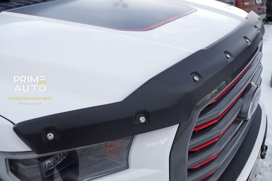 Дефлектор капота текстурированный чорный Tough Guard Ford F-150 2015-2020 TG8A15 TG8A15 фото