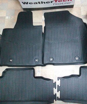 Коврики резиновые автомобильные 4 шт Lexus RX 2009 - 2012 EUR черный Lexus (Оригинал) PZ49LK0352RJ PZ49LK0352RJ фото