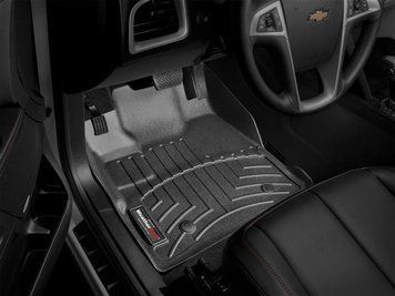 Килими автомобільні 3D Лайнери передні Chevrolet Equinox 2011 - 2017 чорний WeatherTech 443461 443461 фото