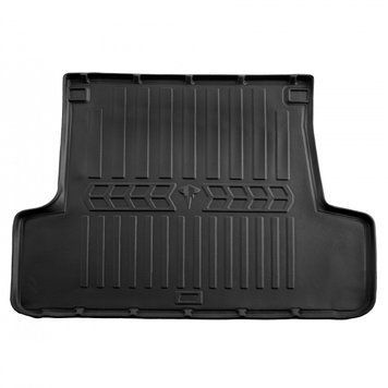 Коврик в багажник с бортиком Mercedes-Benz C-Class W202 универсал 1993-2001 черный 6012121 6012121 фото
