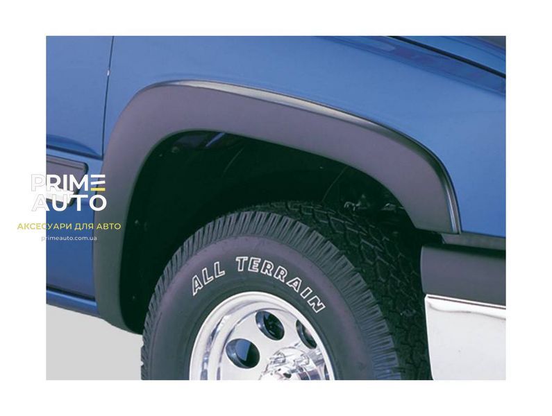 Расширители арок комплект 4 шт Chevrolet Silverado 1500/2500 HD 2001-2002 OE-style черный Bushwacker 40907-02 40907-02: фото
