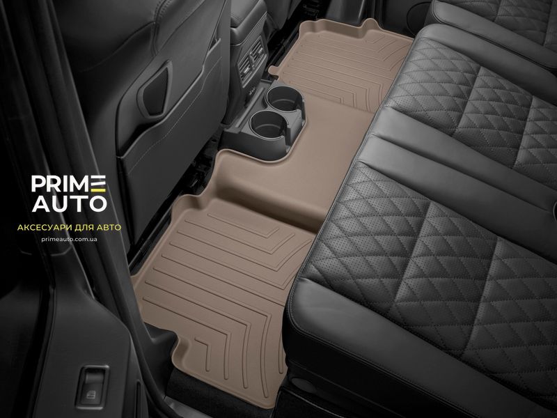 Килими автомобільні, 3D лайнери, 2й ряд Mercedes-Benz E-Class 2010 - 2016 чорний WeatherTech 442583 442583 фото