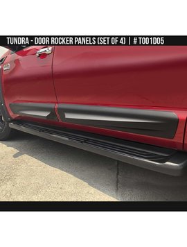 Молдинги бокові Toyota Tundra 2014-2021 чорний AIR DESIGN TO01D05 TO01D05 фото