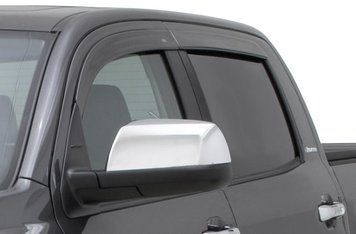 Дефлекторы окон клеящиеся LOW PRO Chevrolet Silverado 1500 2015-2018 к-т 4 шт белый AVS 894033-GAZ 894033-GAZ фото