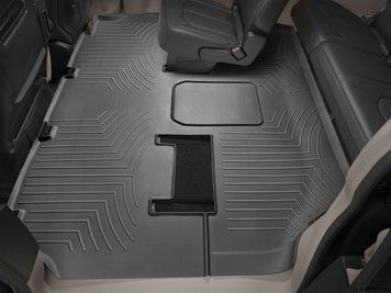 Килими автомобільні 3D лайнери 2-3-й ряд суцільний Chrysler Pacifica 2017 чорний WeatherTech 449452 449452 фото