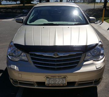 Дефлектор капоту Chrysler Sebring 2008-2010 гладкий FormFit HD6L08 HD6L08 фото