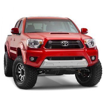 Расширители арок комплект 4 шт Toyota Tacoma 2012-2015 Pocket-style черный Bushwacker 31928-02 31928-02 фото