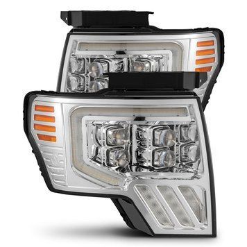 Передні фари Ford F-150 2009-2014 NOVA-Series Chrome AlphaRex 880094 880094 фото