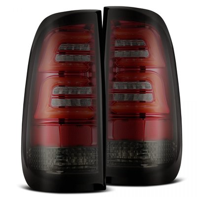 Задні ліхтарі Ford F-150 1997-2003 LED PRO серія червоно-димчасті AlphaRex ATL-FF97-R-RS ATL-FF97-R-RS фото