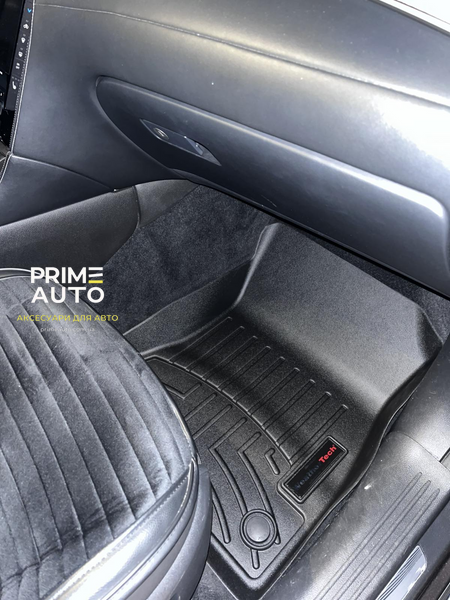 Килими автомобільні 3D Лайнери передні Infiniti QX50 2021 - 2025 чорний WeatherTech 4413371 4413371 фото
