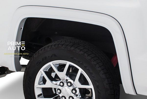 Расширители арок комплект 4 шт GMC Sierra 1500 2014-2015 OE-style черный Bushwacker 40962-02 40962-02 фото