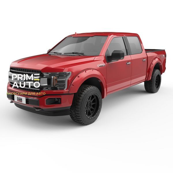 Розширювачі арок Ford F-150 2018 - 2020 Bolt-On Style колір Race Red EGR 793574-PQ 793574-PQ фото