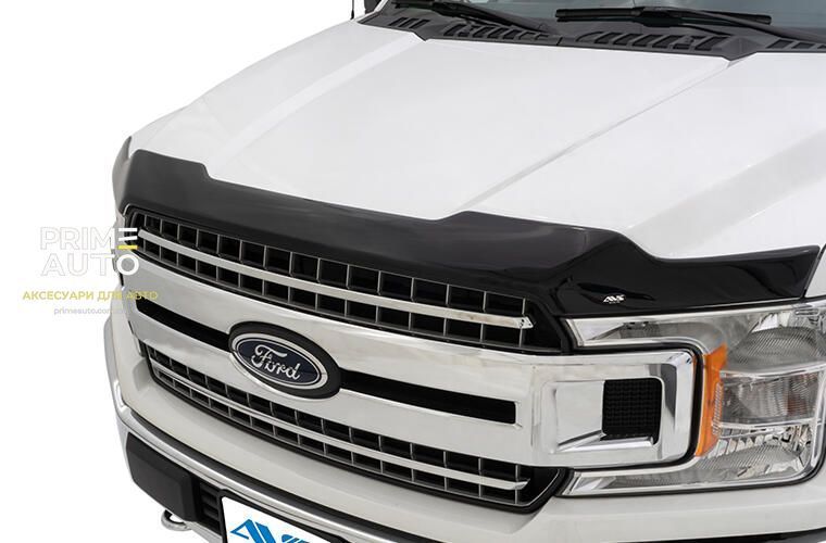 Дефлектор капота клеющий хромированый Ford F-150 Lightning 2023 - 2025 Husky Liners 2892223 2892223 фото