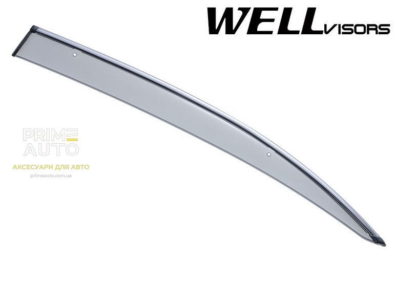 Дефлектори вікон к-т 4 шт з хромованим молдингом Lexus ES 2002 - 2006 Wellvisors 3-847LX010 3-847LX010 фото