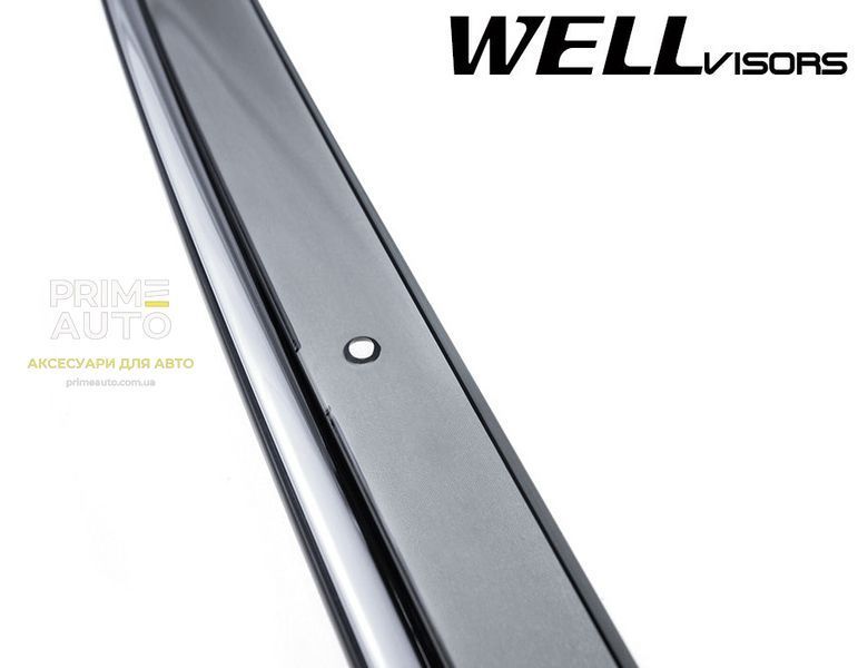 Дефлектори вікон к-т 4 шт з хромованим молдингом Lexus ES 2002 - 2006 Wellvisors 3-847LX010 3-847LX010 фото