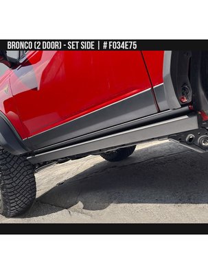 Молдинги бокові Ford Bronco 2021-2024 чорний AIR DESIGN FO34E75 FO34E75 фото