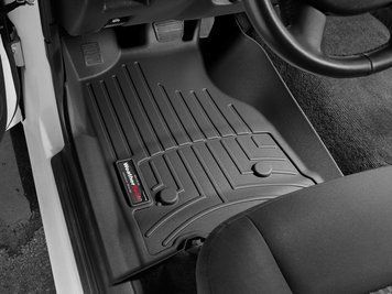 Коврики автомобильные 3D Лайнеры передние Chevrolet Colorado 2004 - 2012 черный WeatherTech 447231 447231 фото