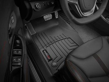 Килими автомобільні 3D Лайнери передні Chevrolet 2014 - 2017 чорний WeatherTech 446121 446121 фото
