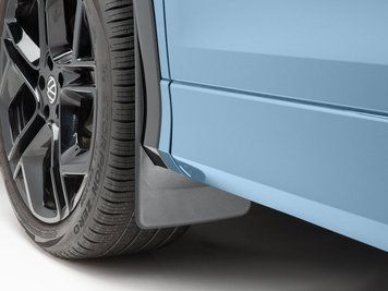 Бризковики передні Volkswagen Tiguan 2025 чорний WeatherTech 110224 110224 фото