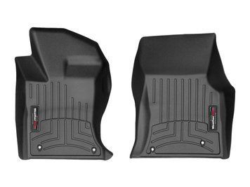 Килими автомобільні 3D Лайнери передні Jaguar XK 2007 - 2015 чорний WeatherTech 446741 446741 фото