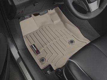 Килими автомобільні 3D Лайнери передні Toyota Venza 2013 - 2015 бежевий WeatherTech 454721 454721 фото