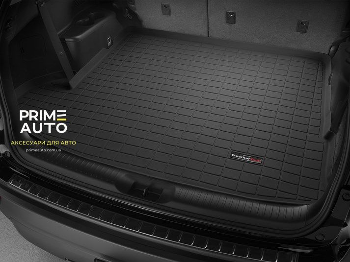 Чорний килим для багажника Toyota Highlander 2014 - 2019 WeatherTech 40692 40692 фото