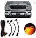 Фонарики в радиаторной решетке 3 шт Ford Ranger Raptor 2023 + Китай FVRRFR3S2022 FVRRFR3S2022 фото 3
