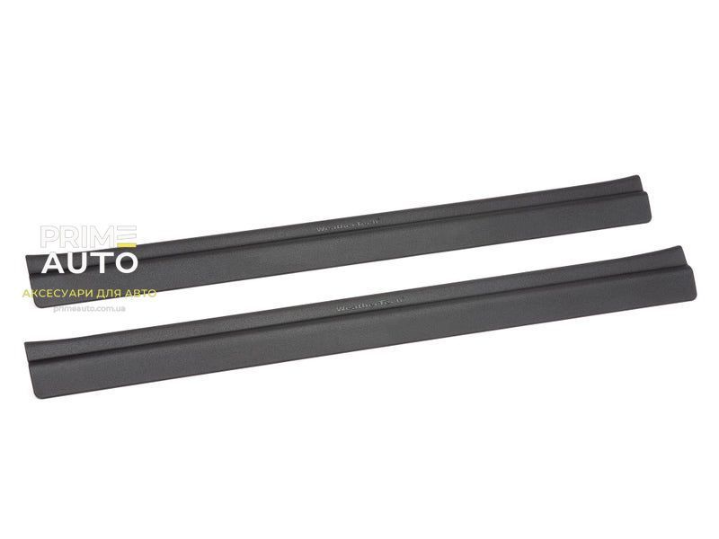 Накладки на пороги 4 шт Chevrolet Suburban 2021 - 2026 черный WeatherTech ST061K2 ST061K2. фото