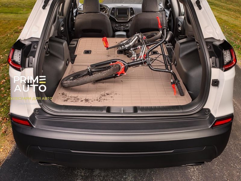 Коврик для багажника на спинку сидений 3D High Performance Cadillac Escalade ESV/-V 2021 - 2025 черный WeatherTech 401466IM 401466IM фото