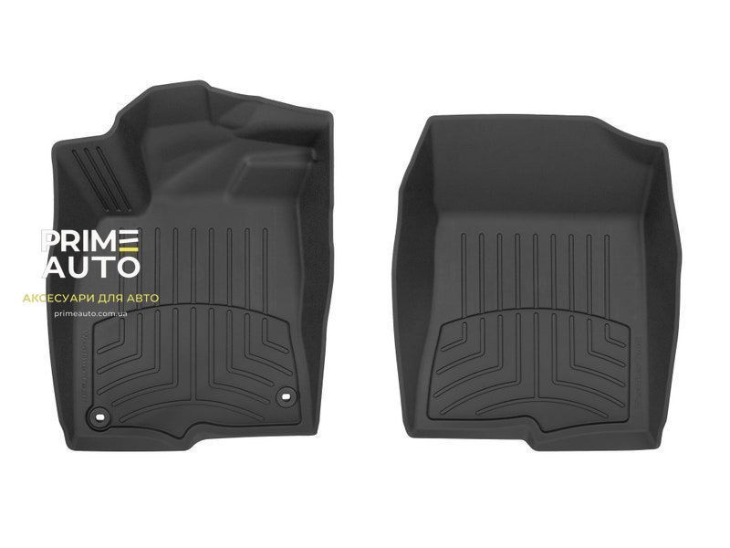 Килими автомобільні 3D Лайнери Передні Honda Prelude/Hybrid 2026 + чорний WeatherTech 4416921 4416921.. фото