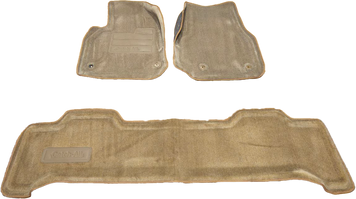 Коврики тканевые 3D 3 шт (задній суцільний) Lexus LX470 1998 - 2007 (Catch All) бежевый Lund (Оригинал) 605447625447 605447625447 фото