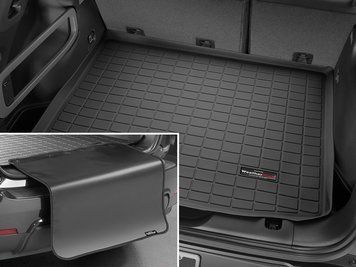 Коврик в багажник с накидкой Subaru Crosstrek 2024 черный WeatherTech 401706SK 401706SK фото