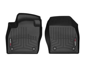 Килими автомобільні 3D Лайнери передні Volkswagen Polo 2017 - 2025 чорний WeatherTech 4413561 4413561 фото