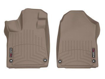Килими автомобільні 3D Лайнери передні Acura MDX 2021 + бежевий WeatherTech 4516691 4516691 фото