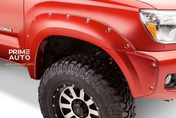 Розширювачі арок комплект 4 шт Toyota Tacoma 2016-2023 Forge-style чорний Bushwacker 38125-08 38125-08 фото