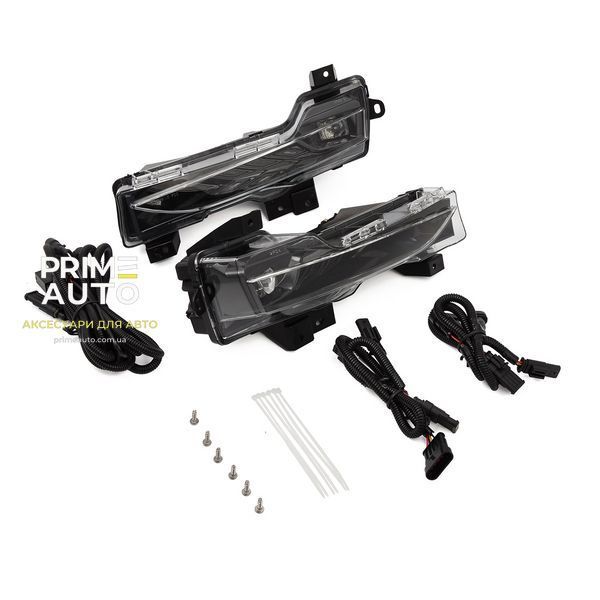 Противотуманні фари DoubleTap LED Tesla Model Y 2020-2025 AlphaRex 210010 210010. фото