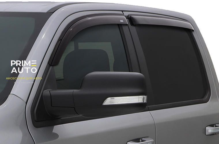 Дефлектори вікон клеючі темні Dodge Avenger 2008-2014 к-т 4 шт, AVS 94065 94065 фото