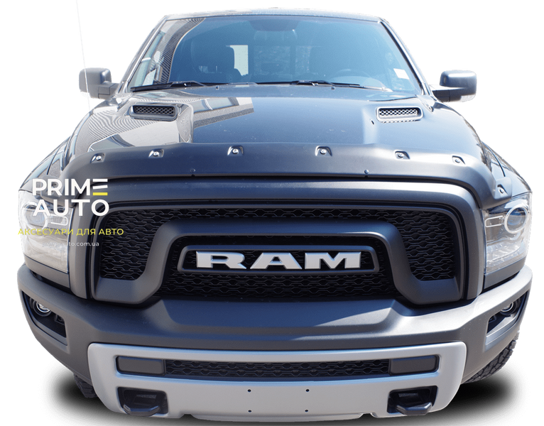 Дефлектор капоту Tough Guard RAM/Dodge Ram 1500 Classic 2009-2026 гладкий FormFit TS6R09 TS6R09. фото