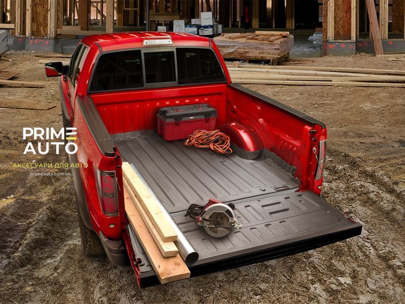 Лайнер вирівнюючий днище кузову Chevrolet Silverado 2500 2007 - 2019 чорний WeatherTech 32U6905 32U6905.. фото