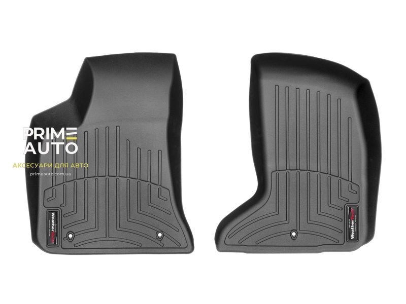 Коврики автомобильные 3D Лайнеры передние Dodge Charger 2011 - 2023 черный WeatherTech 444251 444251. фото