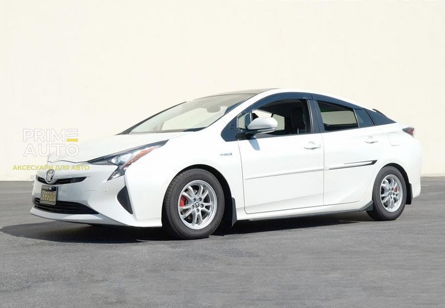 Дефлектори вікон, к-т 4 шт, Premium серія Toyota Prius 2016 - 2022 Wellvisors 3-847TY042 3-847TY042 фото