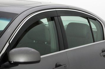 Дефлекторы окон клеящиеся с хромированным молдингом LOW PRO Chevrolet Tahoe 2015-2020 к-т 4 шт AVS 794060 794060 фото