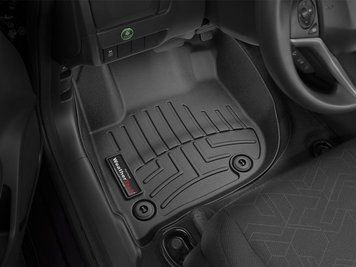 Коврики автомобильные 3D Лайнеры передние Honda Fit 2015 - 2020 черный WeatherTech 447051 447051 фото