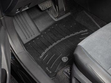 Коврики автомобильные 3D Лайнеры High Performance передние Toyota RAV4/Plug-In Hybrid 2026 черный WeatherTech 4419721IM 4419721IM фото