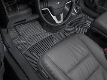 Коврики резиновые передние Honda CR-V 2007 - 2011 черный WeatherTech W161 W161 фото